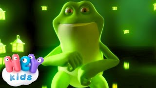 Dance little froggie 🐸 Frog dance for kids | HeyKids Nursery Rhymes | Animaj Kids