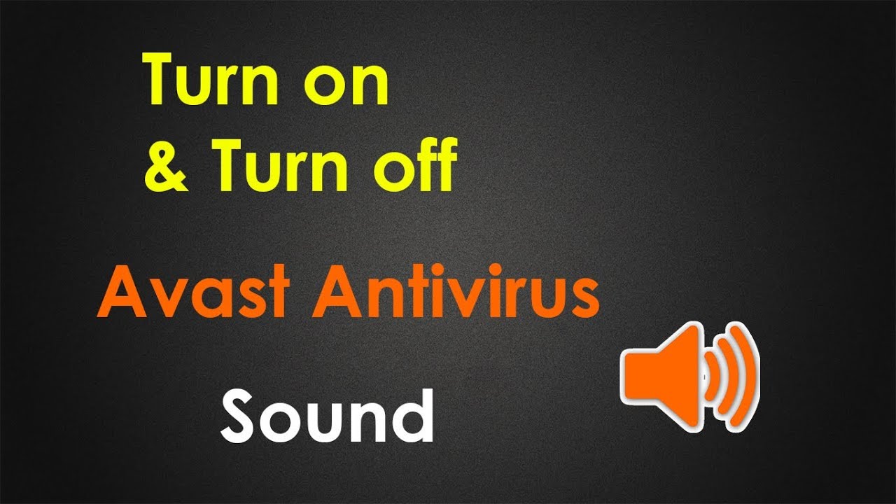 how to turn off antivirus for avast