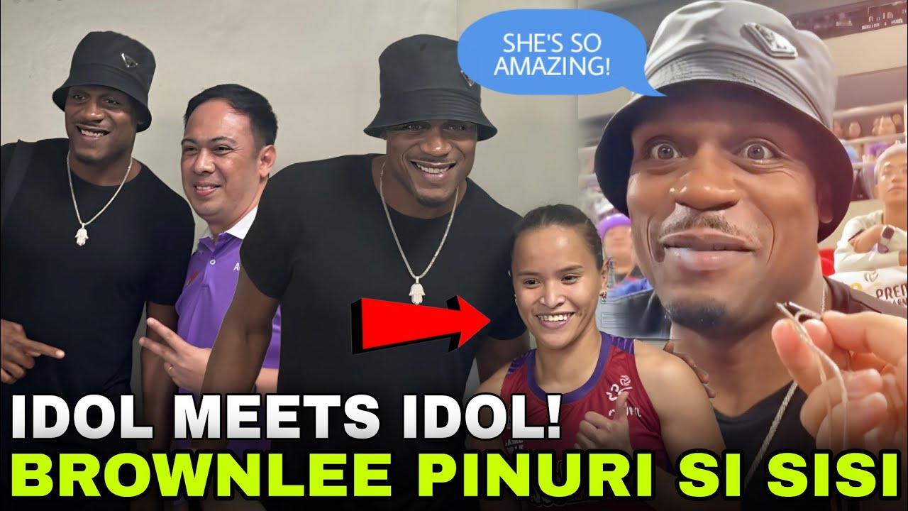 Justin Brownlee NA-STARSTRUCK kay Sisi Rondina! Sisi PINURI, KINILIG! MAY SOMETHING KAYA!?