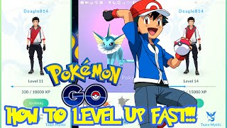 Pokemon GO How To Level Up Fast! Pokemon Go Tips & Tricks Episode 1 screenshot 2