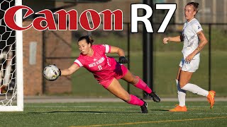 Canon R7 College Soccer Photography RF 100-500 & RF 70-200