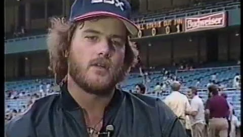 August 1983 - White Sox & Pitcher LaMarr Hoyt Heat...