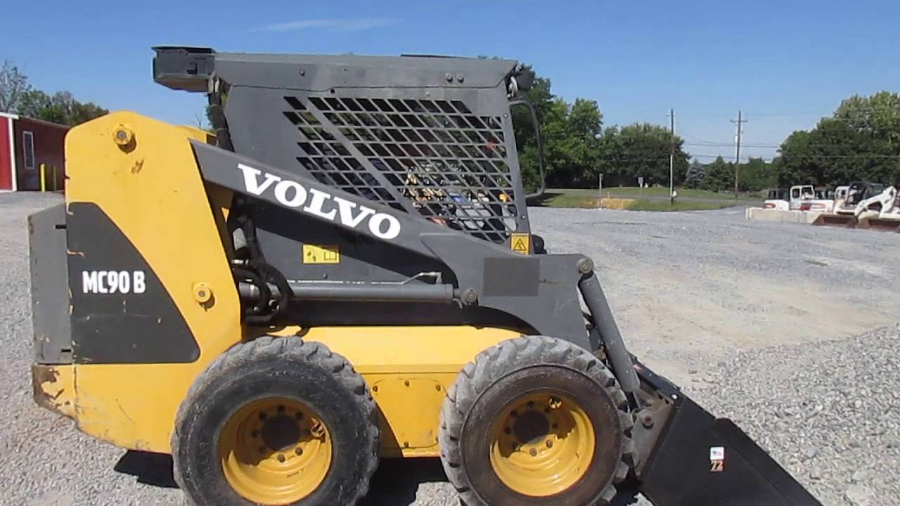 2006 Volvo MC90B Skid Steer Loader! YouTube
