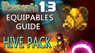 Terraria 1.3 Equipables Guide!: HIVE PACK!