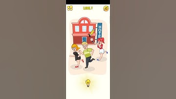 draw puzzle :draw one part level 7 walkthrough gameplay iOS solution