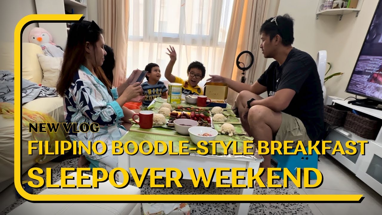 Filipino BOODLE-STYLE Breakfast - A Sleepover Weekend | The A House ...