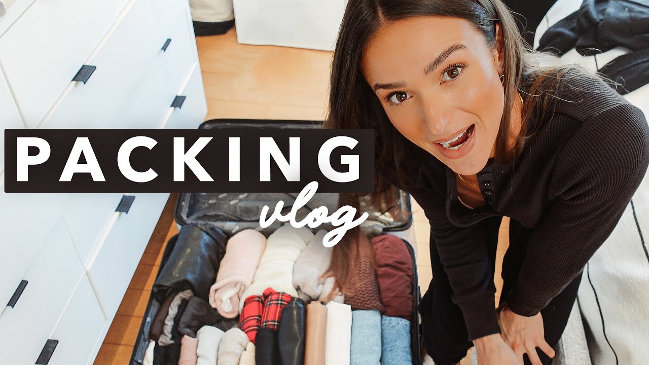 How I Pack for a Long Haul Flight | VLOG