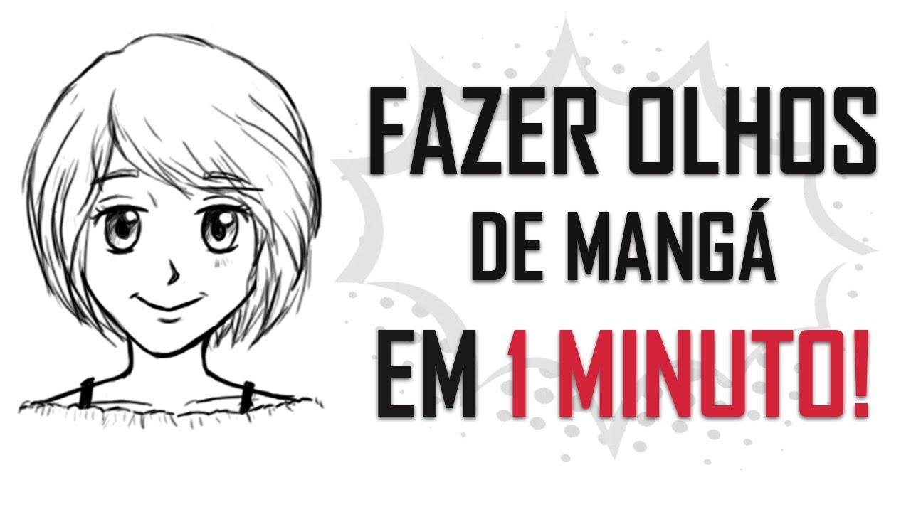 dicas como desenhar mangá: Tipos de olhos que você pode adicionar ao seu  desenho