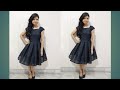 Box pleated dress in hindi by easy stitching