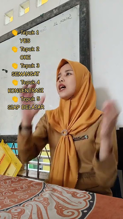 Tepuk Siap Belajar untuk Siswa #gurusd #gurukreatif #guruhits #icebreaking #schoollife #gurumurid