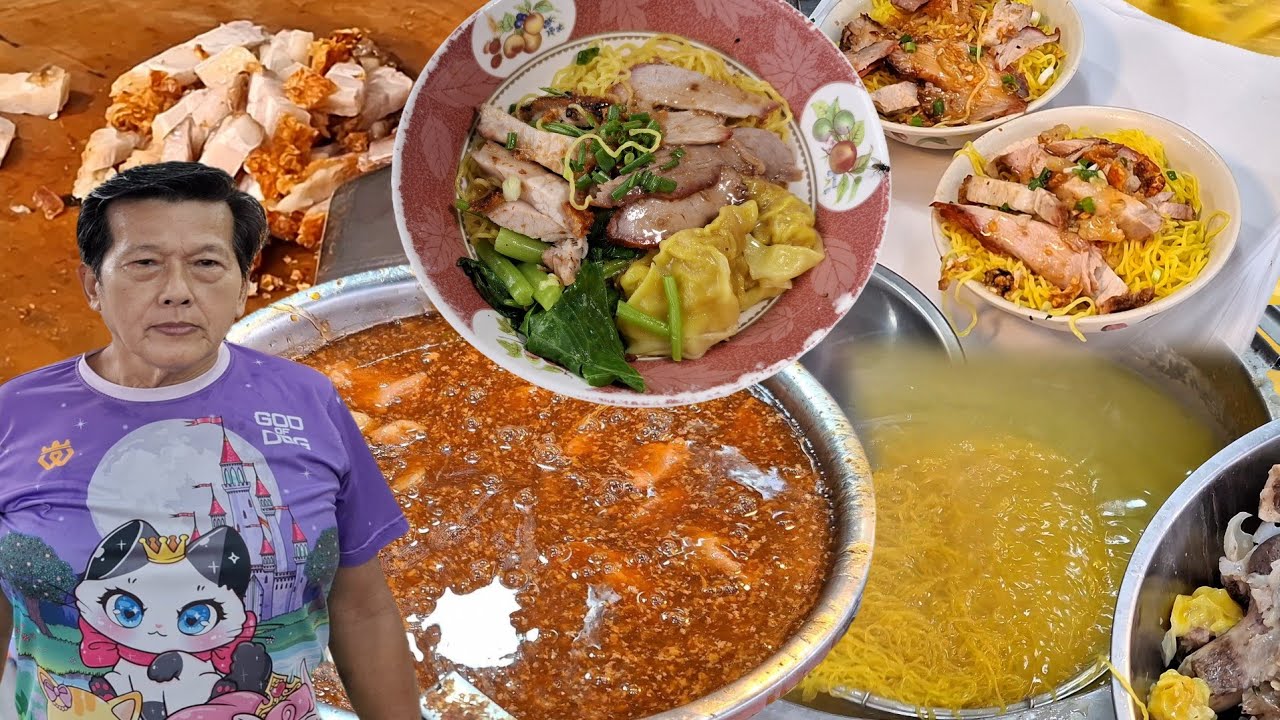 A popular noodle shop in Bangkok that has been in business for over 40 years.