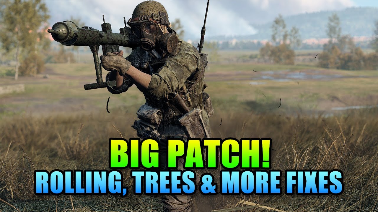 Big Patch Inbound! Battlefield V Rolling, Rubber Trees & Firestorm Fixes