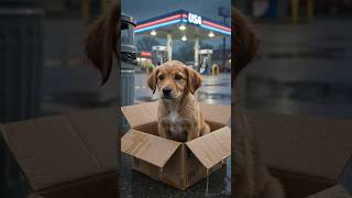 Abandoned Puppy Found at a Gas Station 😭🐶 #DogRescue #PuppyRescue #Shorts