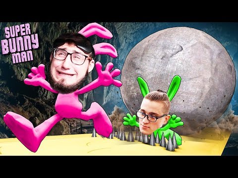 Видео: ИСТЕРИКА, СМЕХ И СЛЕЗЫ! САМЫЕ УГАРНЫЕ УРОВНИ С ANDYFY В SUPER BUNNY MAN