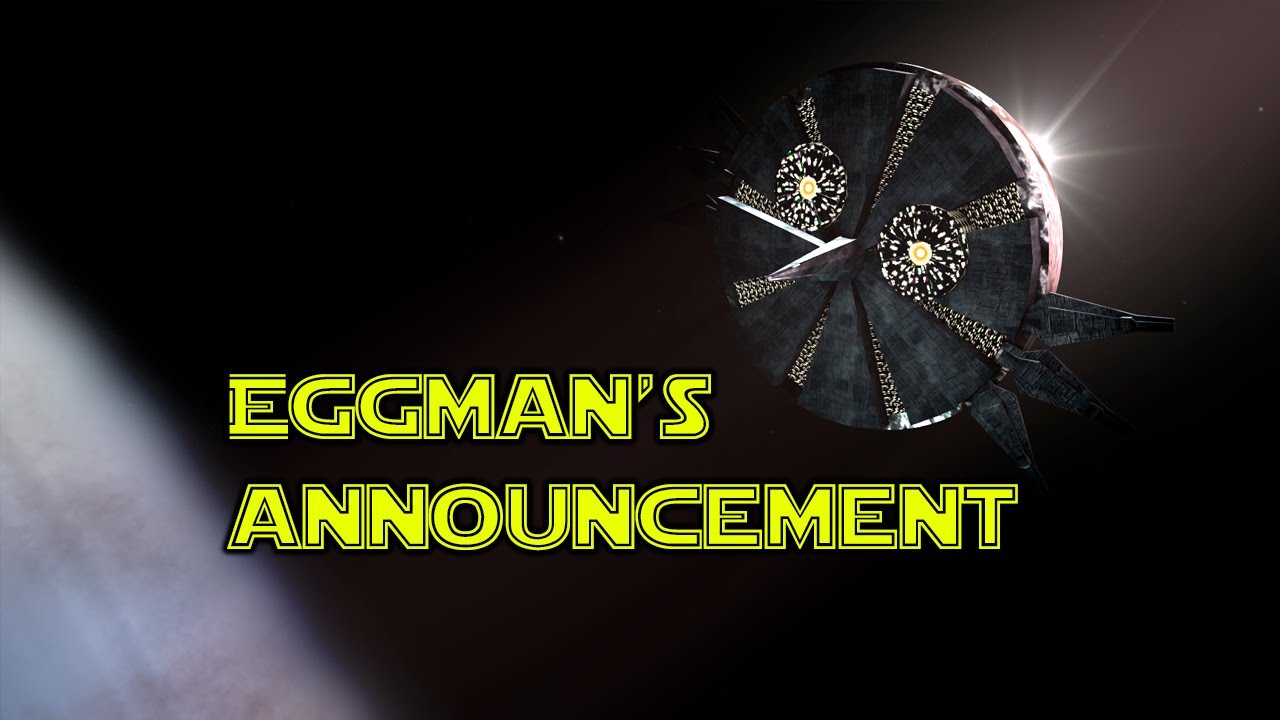 EGGMAN'S ANNOUNCEMENT But It's Star Wars Opening Crawls - YouTube