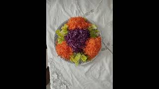 Fresh cabbage carrots and lettuce salad ? food foodie salad carrot