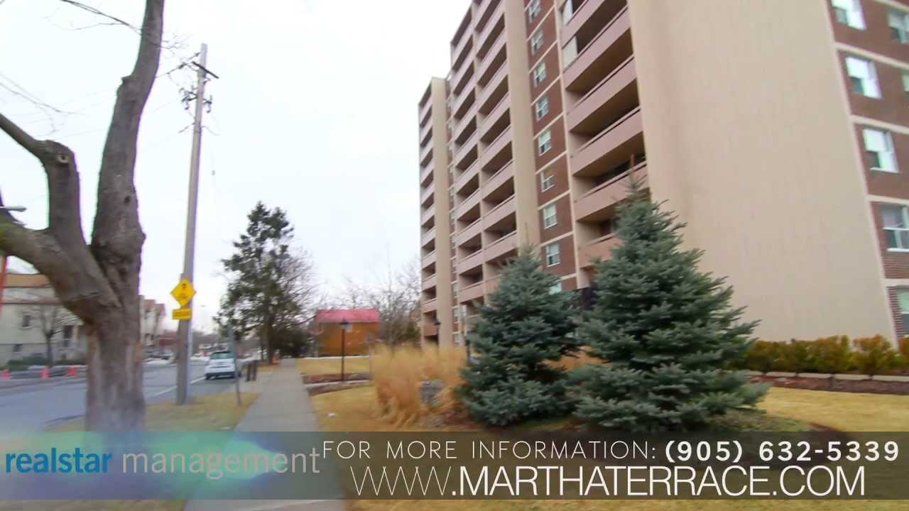 Apartments for rent in Burlington. 395 Martha,  Martha Terrace. Managed by Realstar