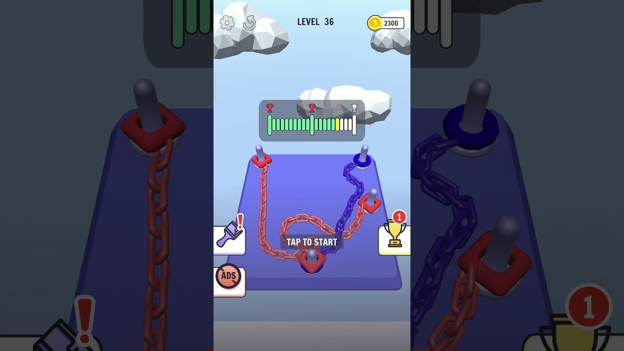 Go Knots 3D . Level 31 to 40 . Android Gameplay .