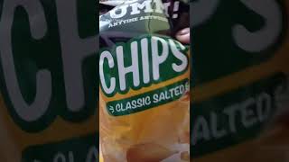 TOO YUMM Chips Classic Salted Asmr Opening #shorts #ytshorts #asmr #satisfying #opening