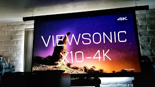 Viewsonic X10-4KE Menu and Picture Settings
