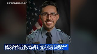 Officer Luis Huesca died in the line of duty, Chicago Police Department rules