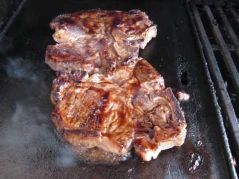 How to Cook T bone steak bbq or oven - YouTube