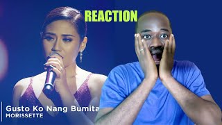 First Time Hearing Morissette Amon | Gusto Ko Nang Bumitaw (live performance) | First Time Reaction