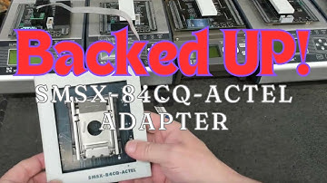 BPM Microsystems Actel FSMSX84CQACT Adapter Firmware Eeprom Backup In System With Xeltek 6100N
