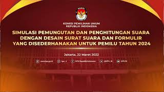 Live Streaming... Simulasi Pemungutan Suara (22/03/2022)
