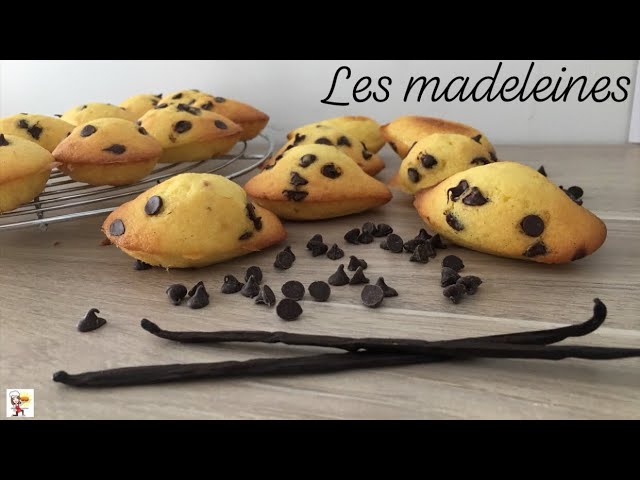 Madeleines healthy aux pépites de chocolat - healthyfood_creation