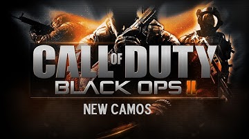 Black Ops 2 - New Camo and Update