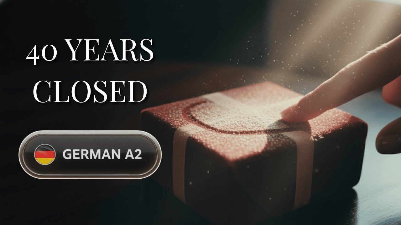 He Waited 40 Years To Open This 🕰️German Podcast| Deutsch Podcast | Comprehensible Input German