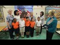 VIDEO: Students at East Elementary helped set a new world record