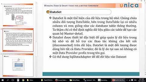 Giới thiệu về ADO NET