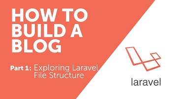 How to Build a Blog with Laravel - Part 1 (Exploring File Structure)