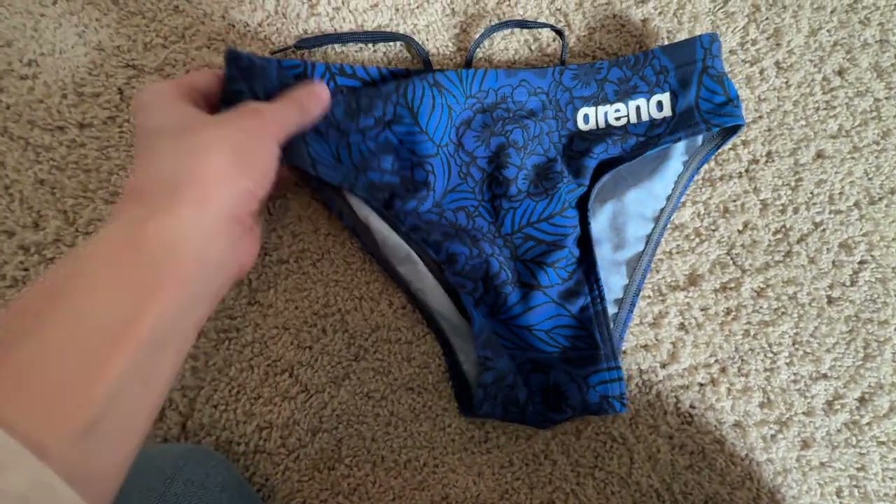 ARENA Men's Hydrangea Bouquet Swim Briefs - why this suit is such a go-to