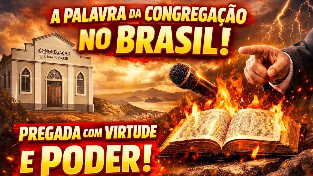 🙏🔥 Uma Palavra de Virtude Que Despertou a Fé | CCB