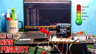 Temperature🌡controlled FAN  कैसे बनाएं? 🤔|| कैसे बनाये LM35 sensor project