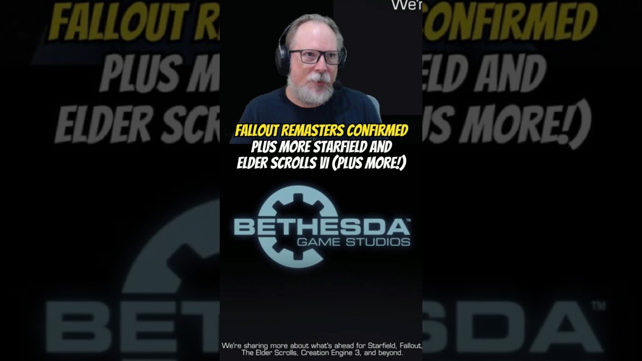 Fallout Remakes CONFIRMED By Bethesda, Plus MORE STARFIELD, Elder Scrolls 6, and SO MUCH MORE!