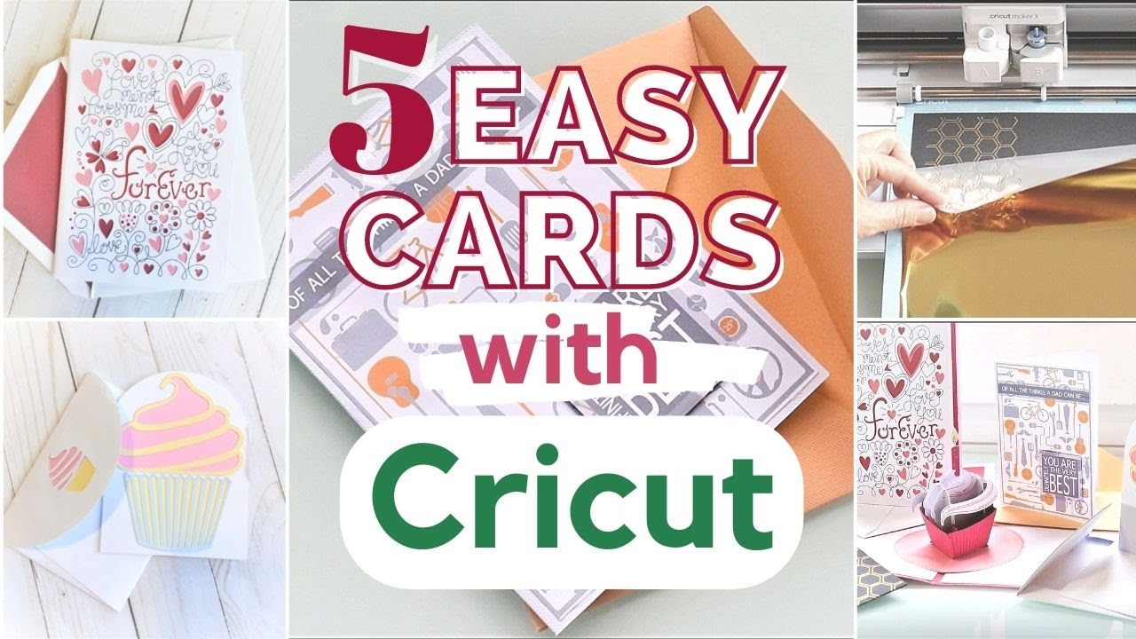 Make FOURTH OF JULY CARDS with a Cricut, DRAW cricut maker