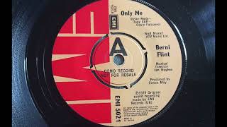 BERNI FLINT - ONLY ME (HIGHEST QUALITY ON YOU TUBE) Resimi