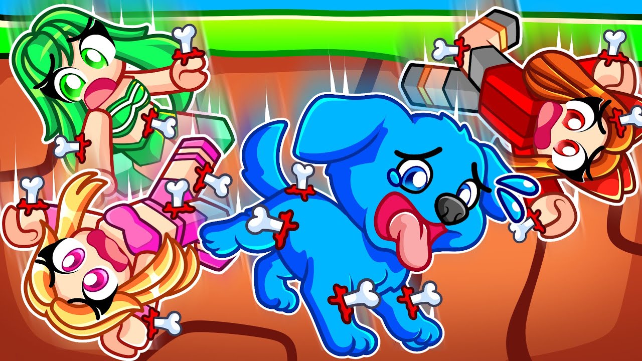 ZOSTAŁEM PSEM i ŁAMIE KOŚCI z SZALONYMI FANKAMI... w Roblox!