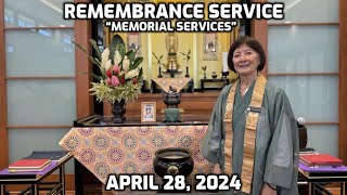 Dharma Service (April 28, 2024) - Rev. Barbara Brennan - Windward Buddhist Temple