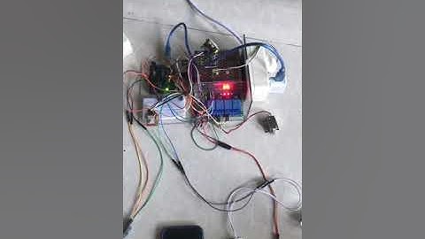 Rangkaian Sistem keamanan rumah sarang burung walet berbasis arduino Uno