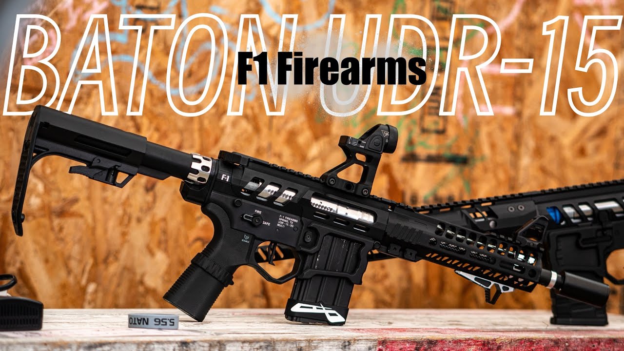 飛び抜けたカッコ良さ！かつ電子トリガーから流速カスタムまで盛り込んだ実力派！サバゲー で使えるか検証 BATON 電動ガン UDR-15