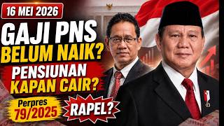 "Gaji PNS 14 Mei 2026 Belum Naik? Penjelasan Perpres 79/2025 & PP Teknis"