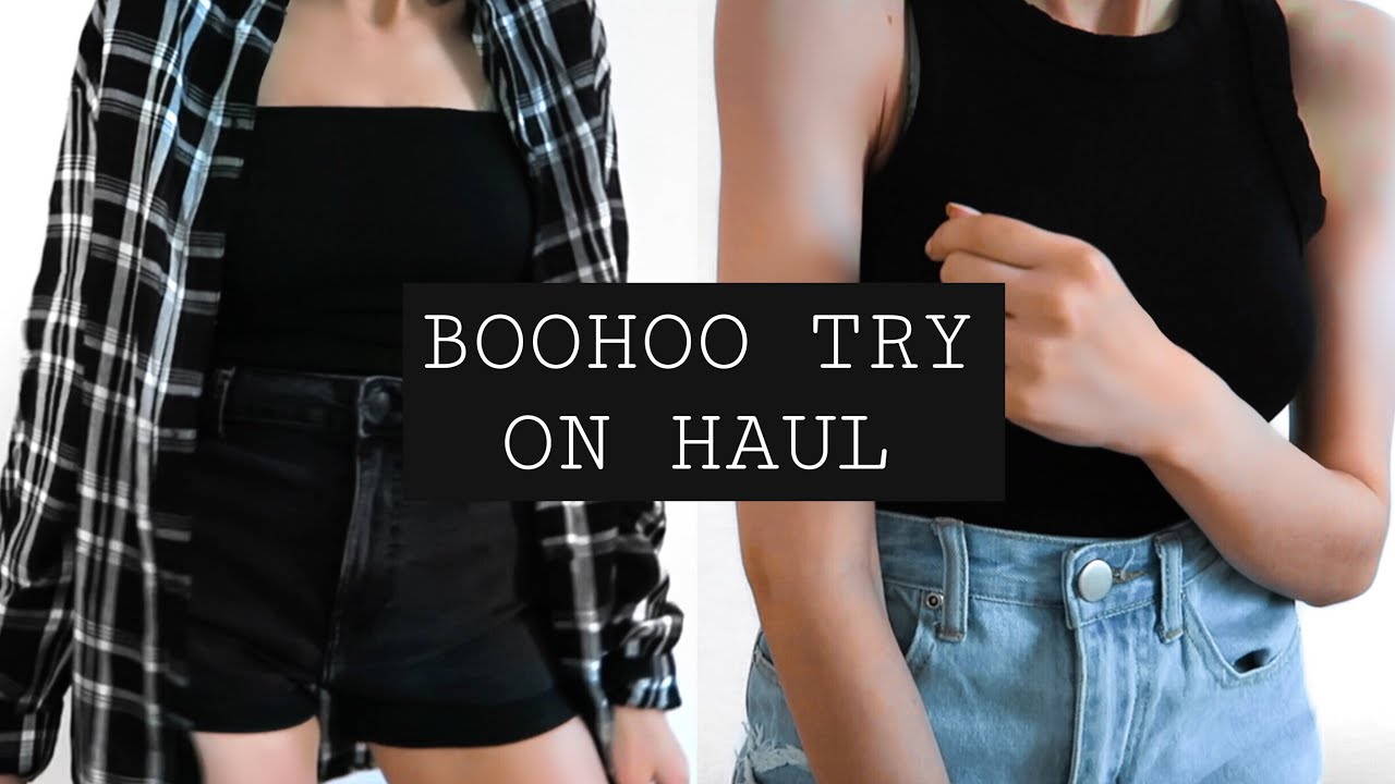 BOOHOO TRY ON HAUL - 4 SUMMER LOOKS - YouTube