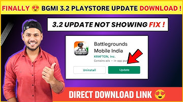 FINALLY 😍 Bgmi 3.2 Update Download | Bgmi 3.2 Update Not Showing | Bgmi New Update | Bgmi Update