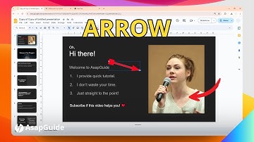How to Add an Arrow in Google Slides