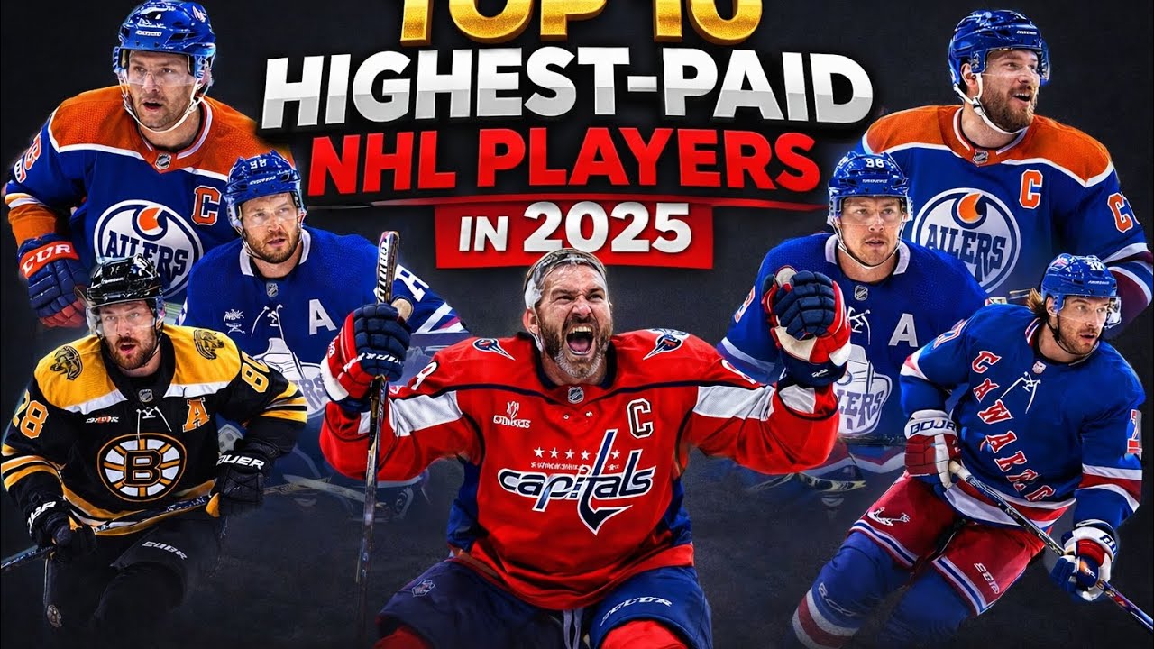 TOP10 HIGHEST-PAID NHL PLAYERS IN 2025 | NHL Salary Breakdown